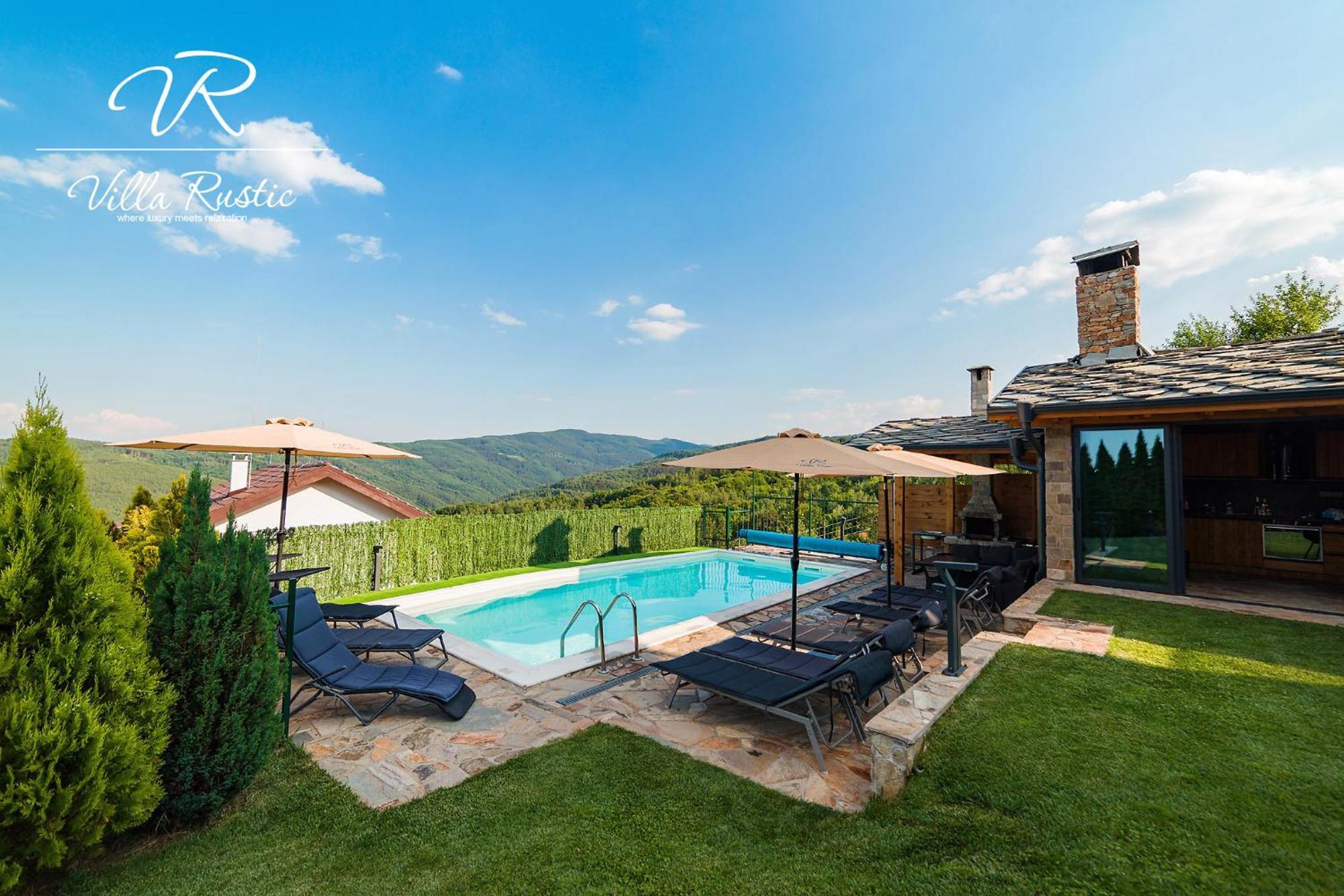 Вила Рустик / Villa Rustic Kjustendil Exterior foto