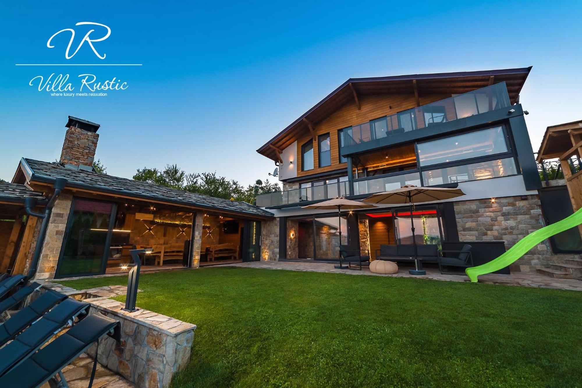 Вила Рустик / Villa Rustic Kjustendil Exterior foto