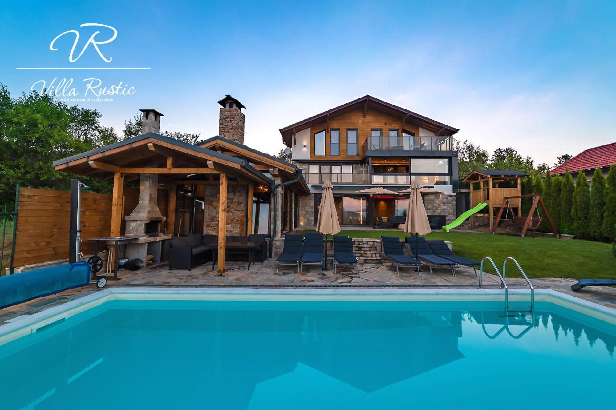 Вила Рустик / Villa Rustic Kjustendil Exterior foto